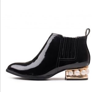 Jeffrey Campbell pearl boots